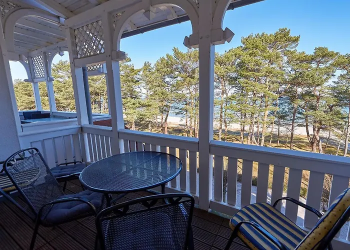 Strandidyll In - Wg 11 Mit Meerblick Und Zwei Balkonen 아파트 빈츠